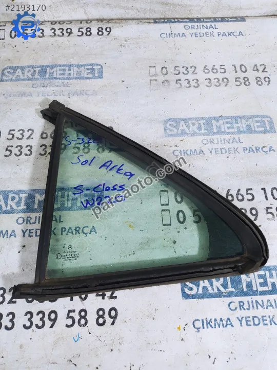 Mercedes S Serisi Kelebek Cam Arka - Konya Selçuklu