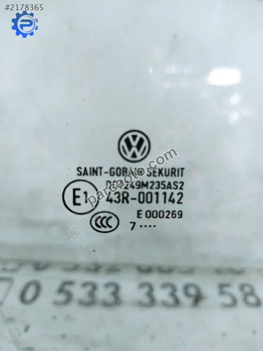 Volkswagen Polo Kapı Camları - Konya Selçuklu