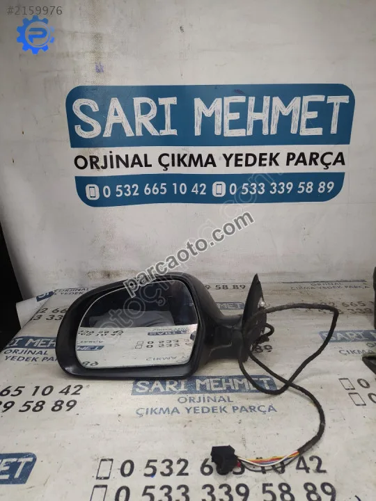 Çıkma skoda octavia a5 kasa sol dikiz aynası