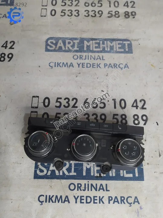 Çıkma vw golf 7 klima kontrol paneli