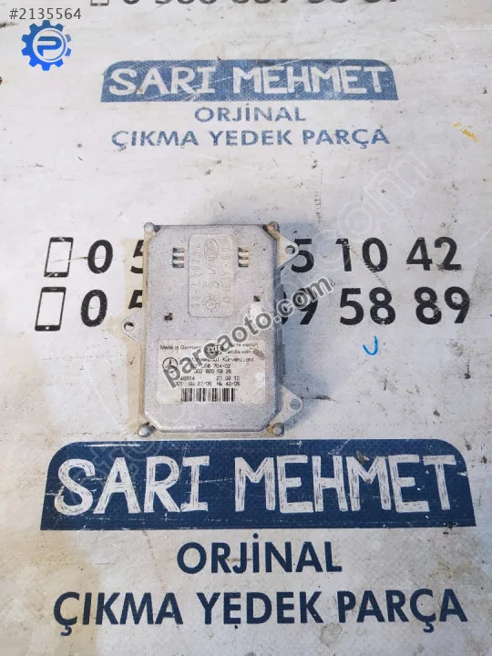 Mercedes E Serisi Far Beyni - Konya Selçuklu