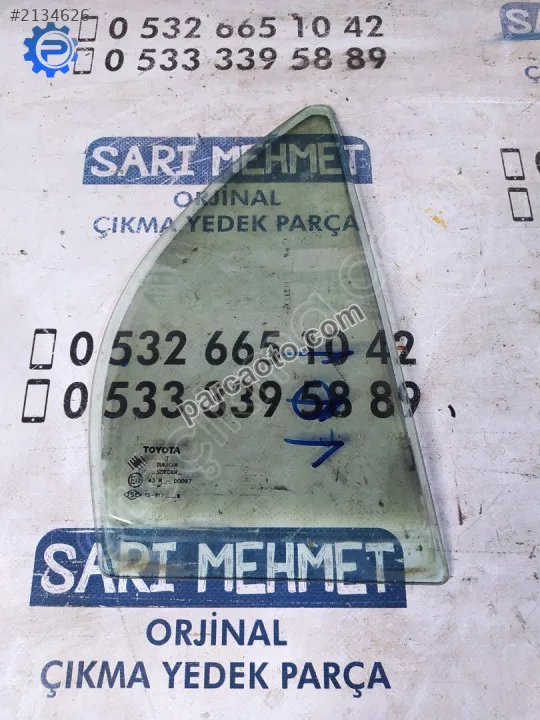 Toyota Corolla Kelebek Cam Arka - Konya Selçuklu