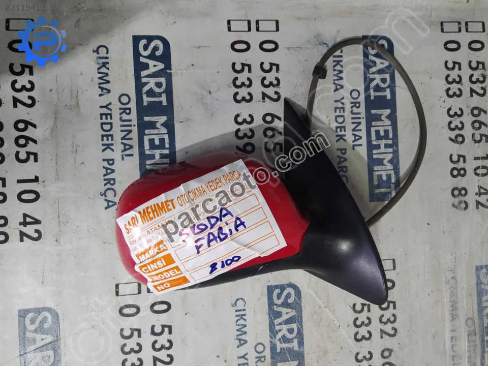 Skoda Fabia Dış Ayna Komple - Konya Selçuklu