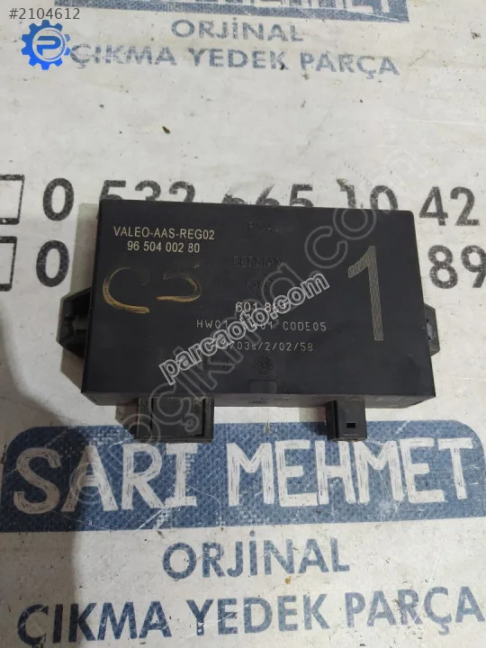 Çıkma peugeot 807 citroen c8 park sensörü beyni