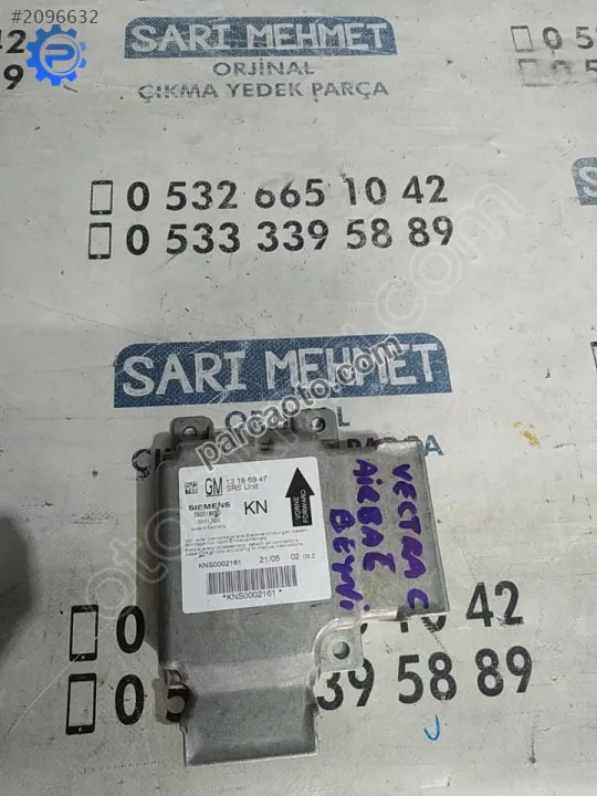 Opel Vectra Airbag Beyni - Konya Selçuklu
