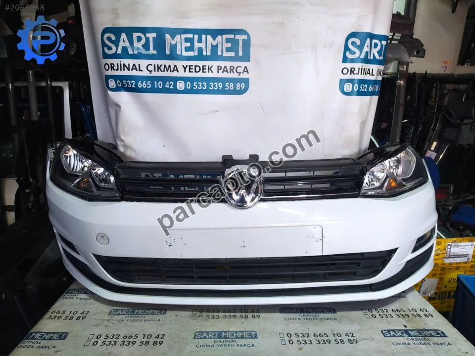 Çıkma vw golf 7 dolu ön tampon