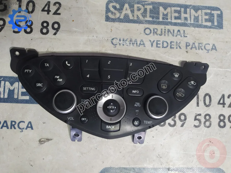 Nissan Primera Klima Kontrol Panel - Konya Selçuklu