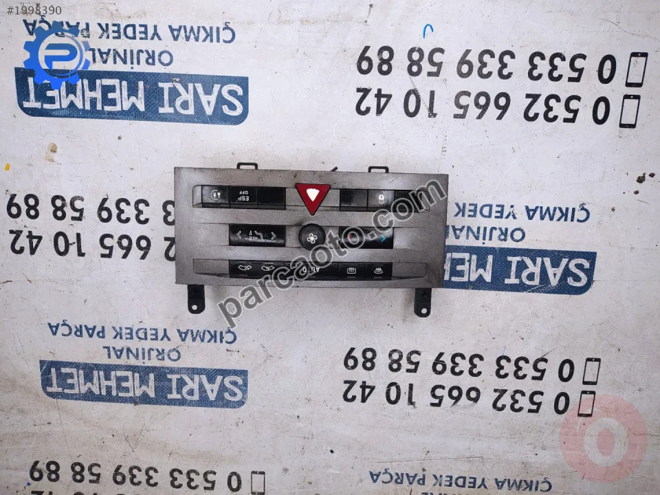 Peugeot 407 Klima Kontrol Panel - Konya Selçuklu