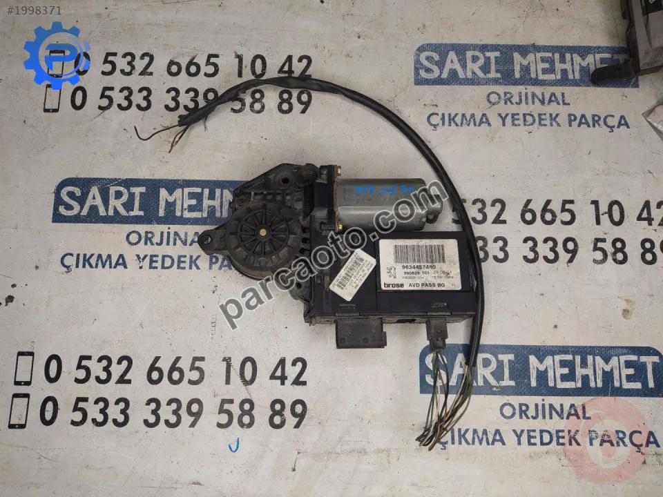 Peugeot 307 Cam Motoru - Konya Selçuklu