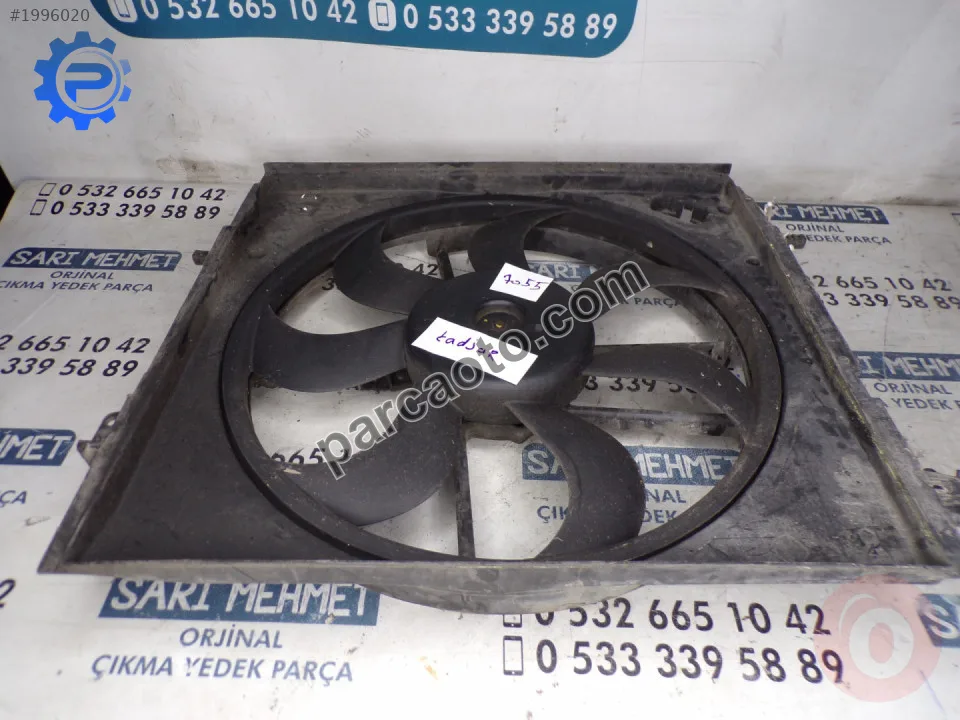 Çıkma renault kadjar fan motoru