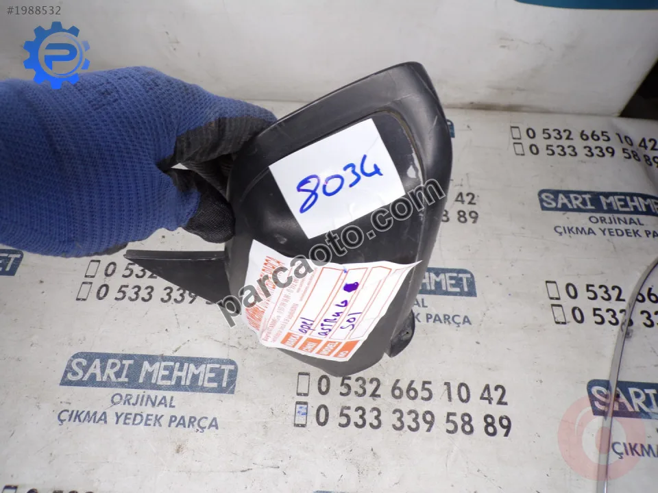 Opel Astra Dış Ayna Komple - Konya Selçuklu