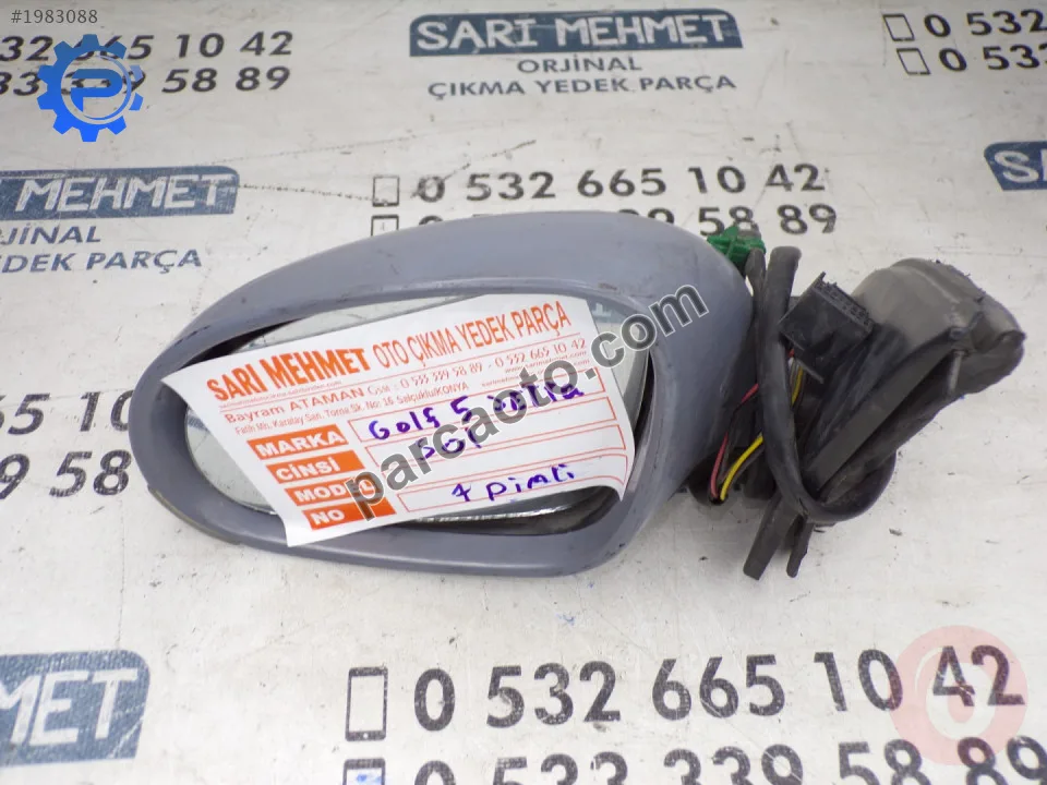 Volkswagen Golf Dış Ayna Komple - Konya Selçuklu