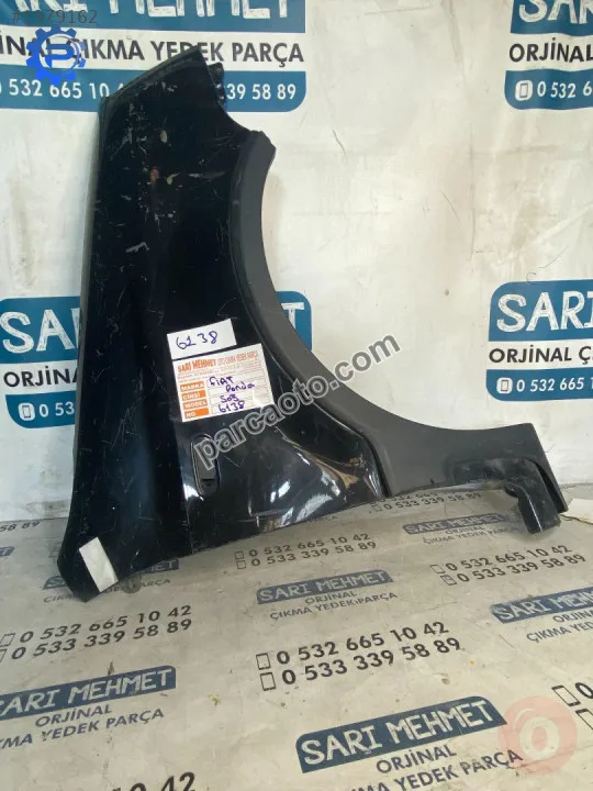 Çıkma fiat panda sağ çamurluk