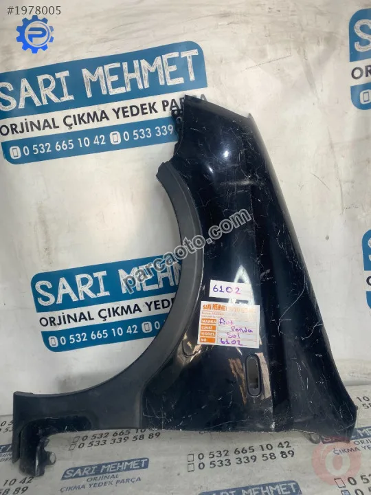 Çıkma fiat panda sol çamurluk
