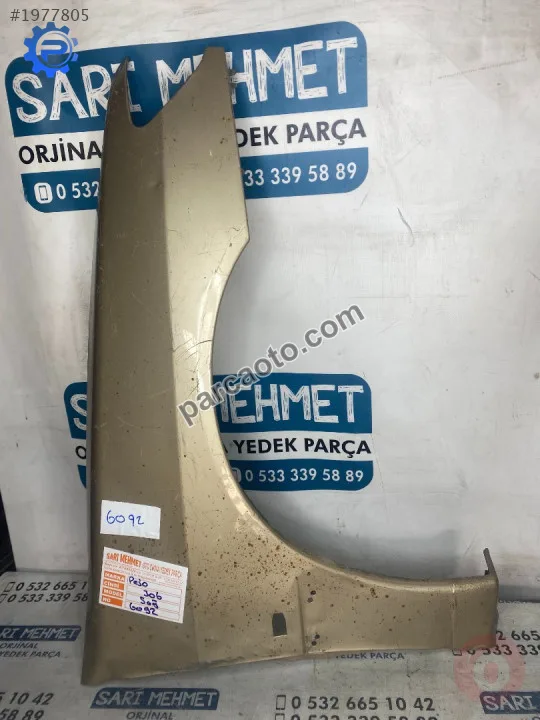 Çıkma peugeot 306 sağ çamurluk