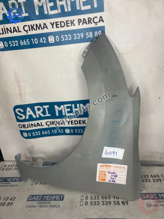 Çıkma hyundai i30 sol çamurluk