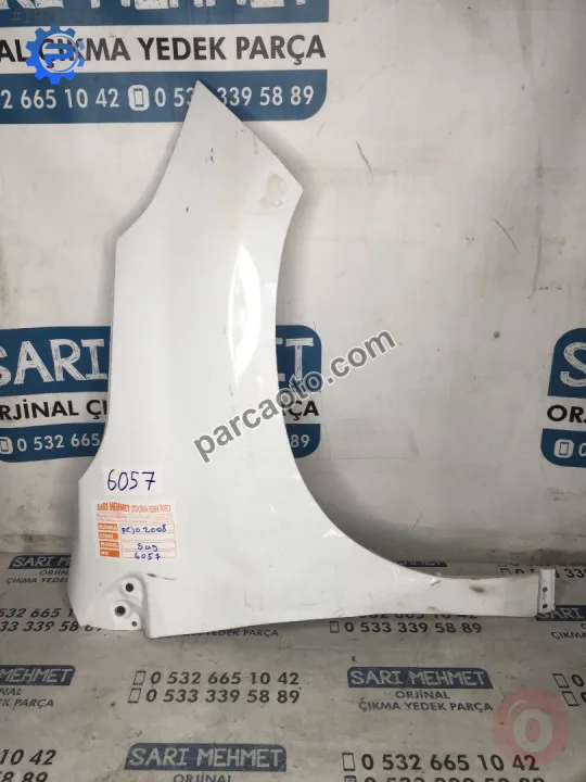 Çıkma peugeot 2008 sağ çamurluk