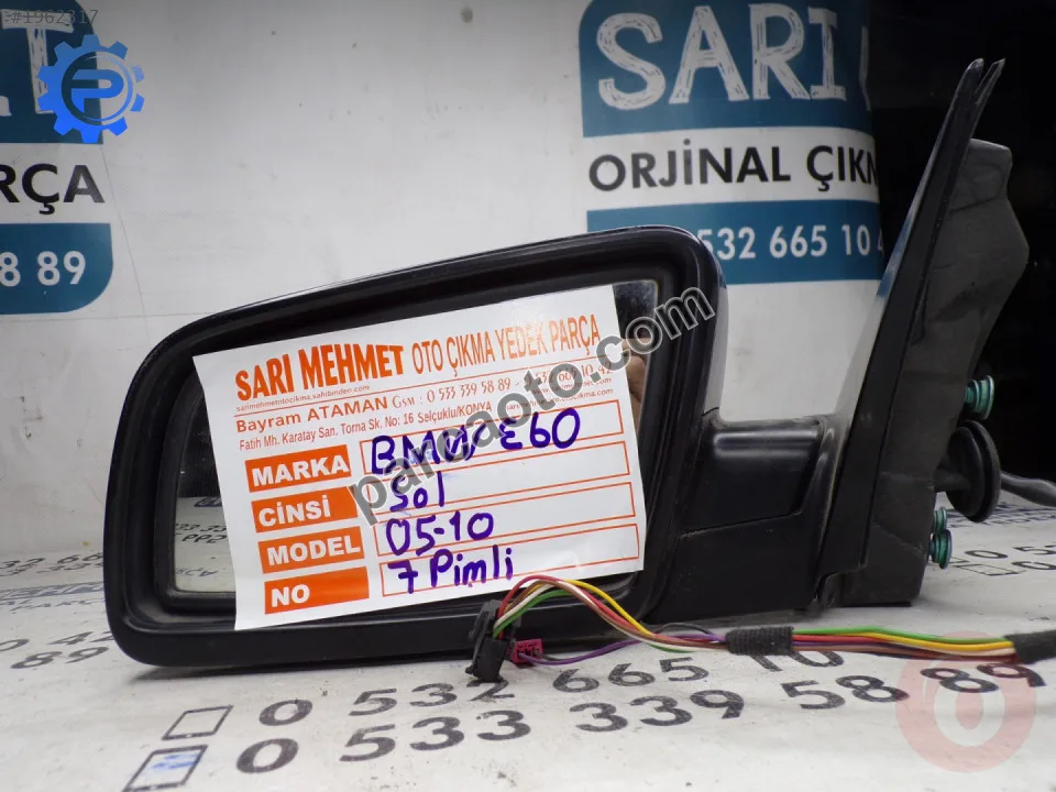 Bmw 5 Serisi Dış Ayna Komple - Konya Selçuklu