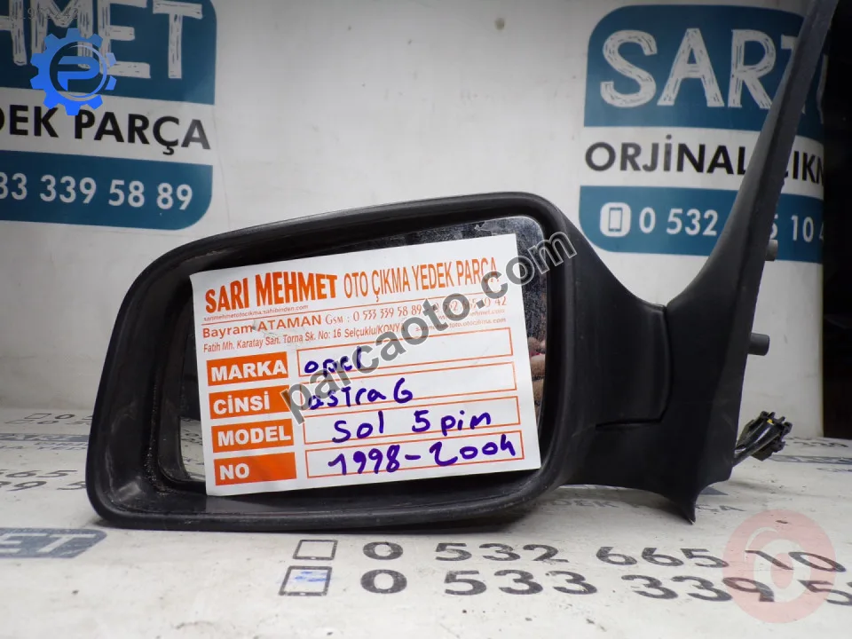 Opel Astra Dış Ayna Komple - Konya Selçuklu