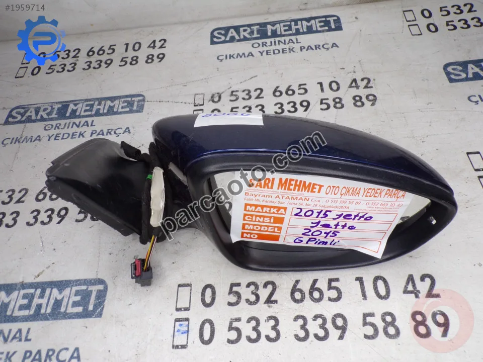 Volkswagen Jetta Dış Ayna Komple - Konya Selçuklu