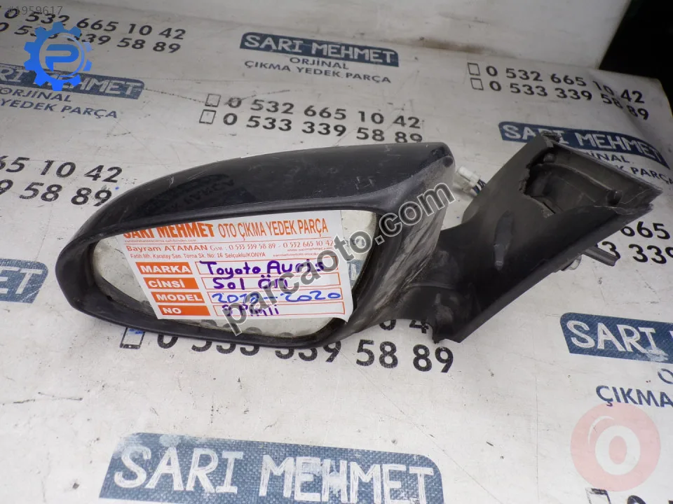 Toyota Auris Dış Ayna Komple - Konya Selçuklu