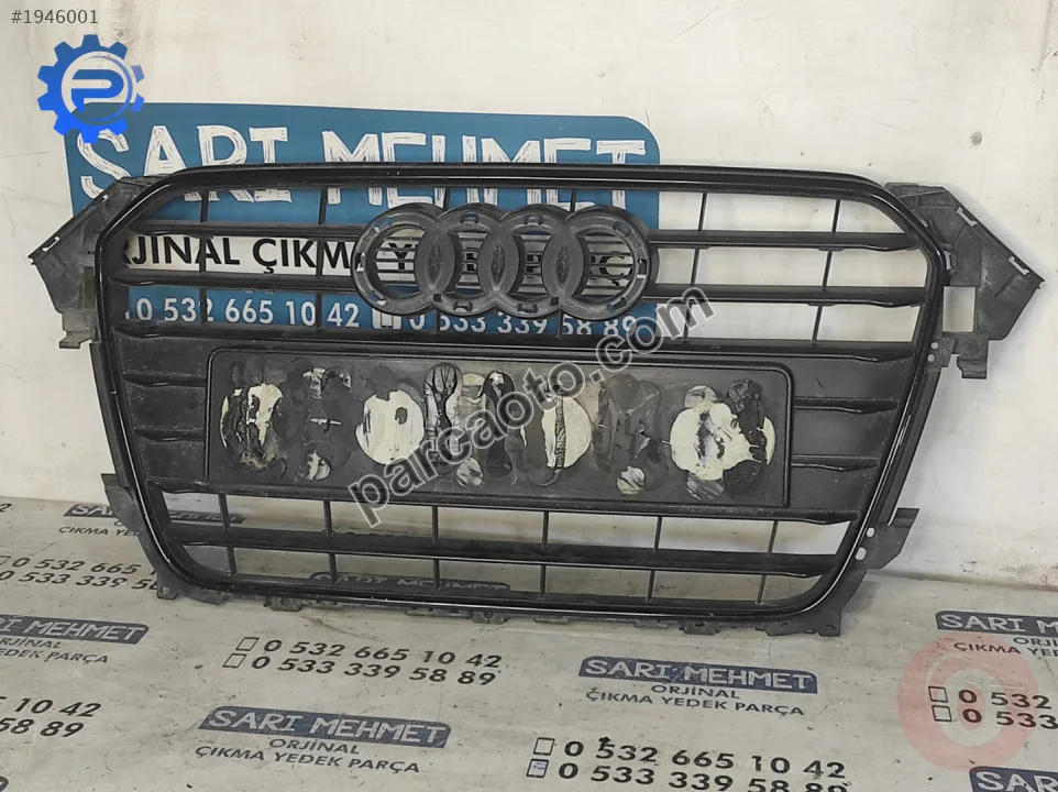 Çıkma audi a4 2012- 2015 - orjinal ön panjur 8k0853651e