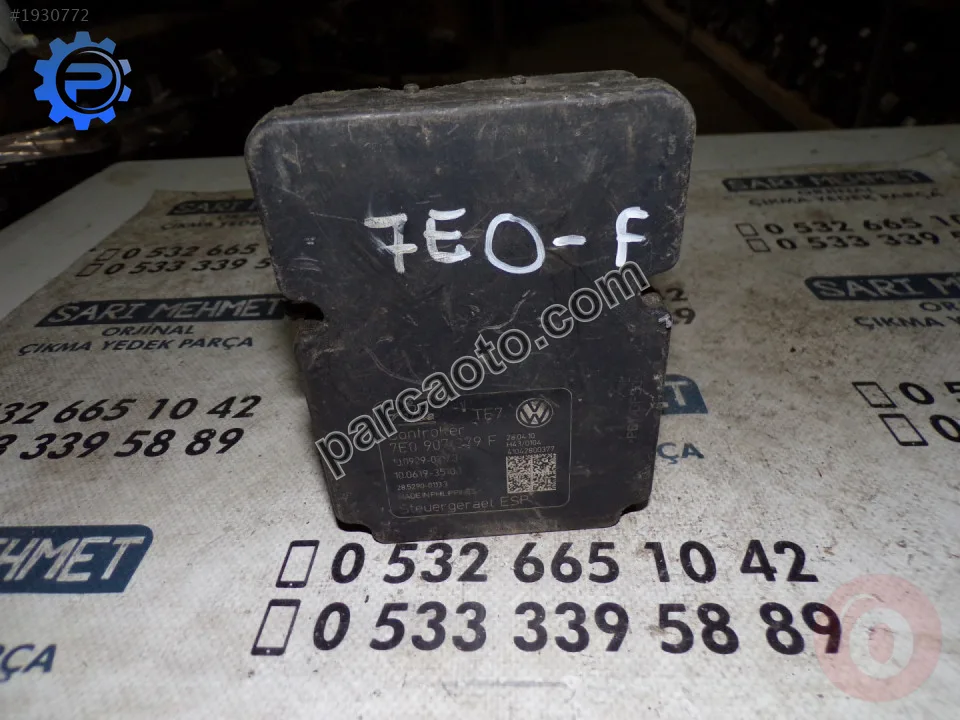 Çıkma 7e0907379f vw transporter abs beyni
