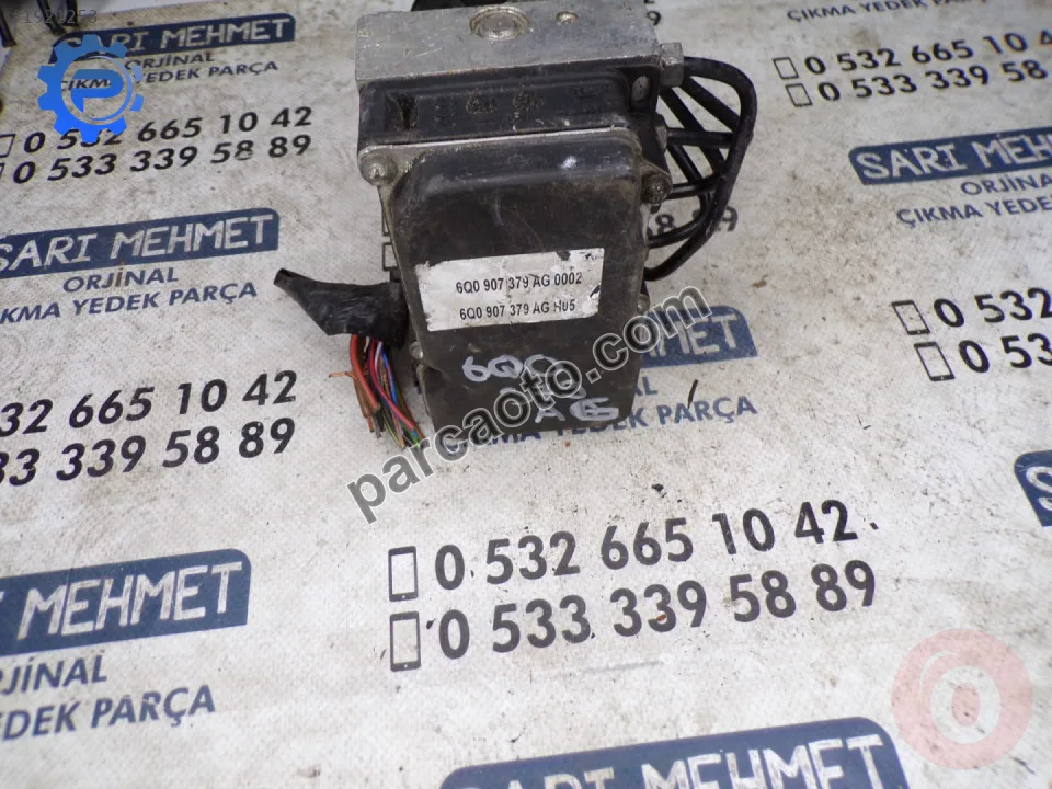 6q0907379ag seat ibiza çıkma abs beyni