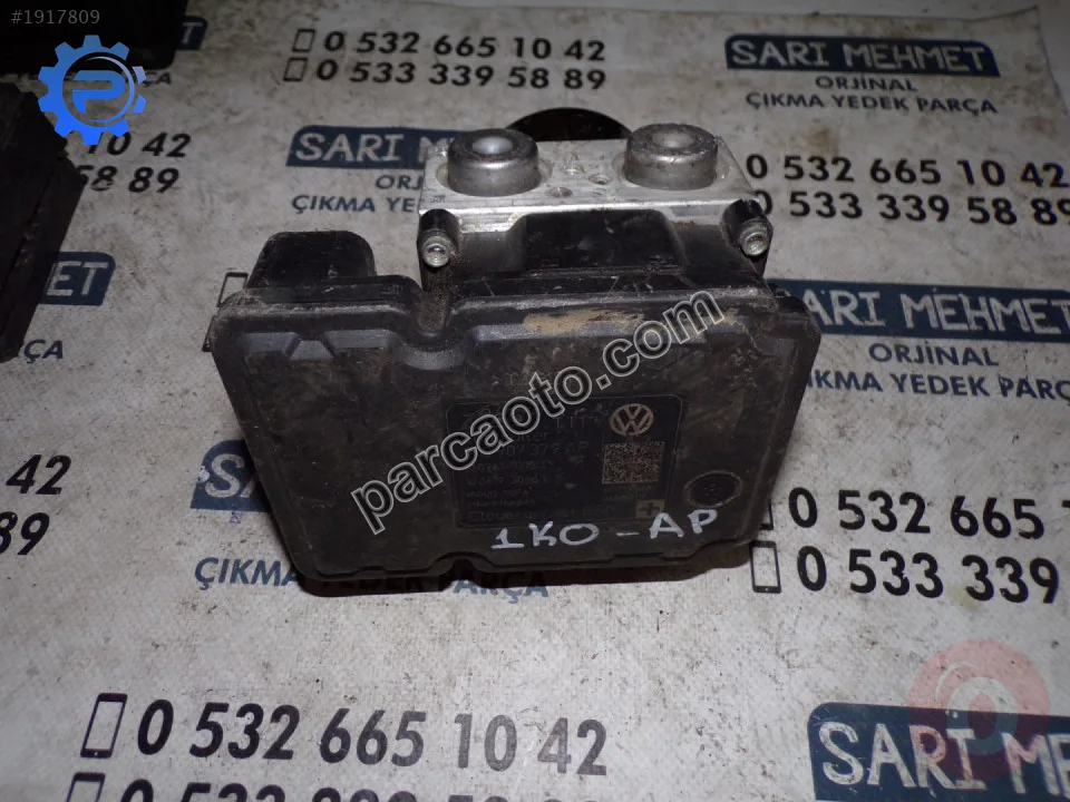 1k0907379ap vw golf - audi - seat leon çıkma abs beyni