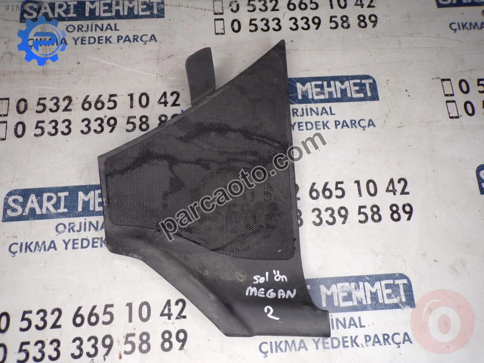 Çıkma renault megane 2 sol ön hoparlör kapağı