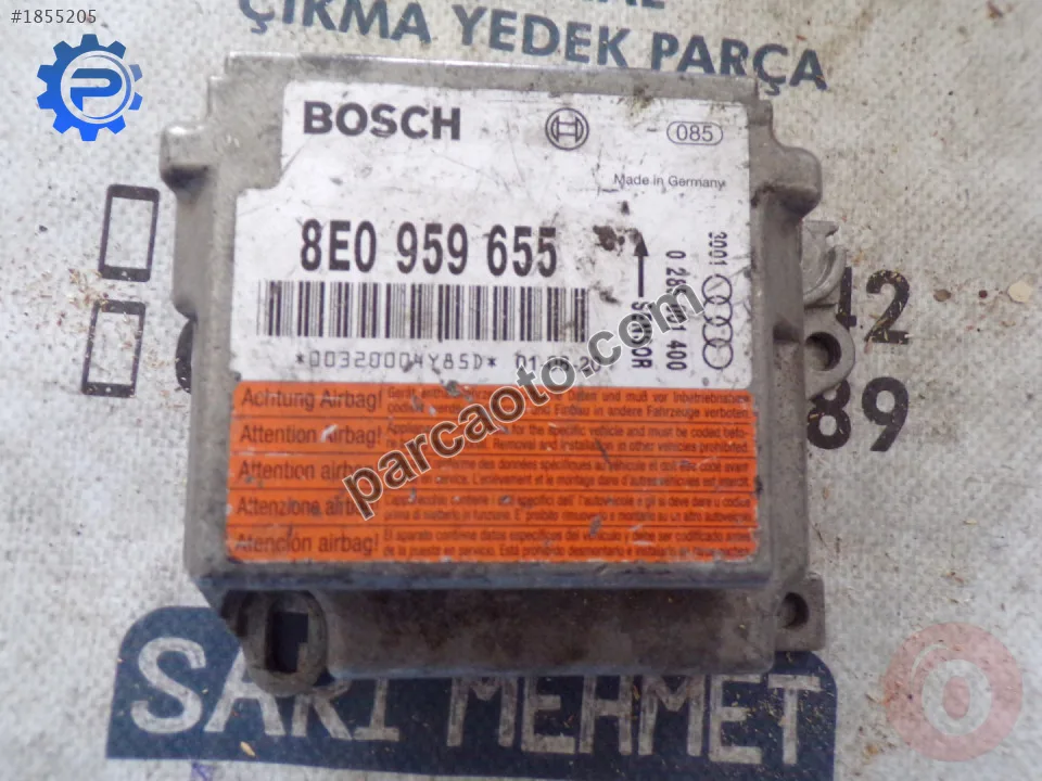 Çıkma audi airbag beyni 8e0 959 655