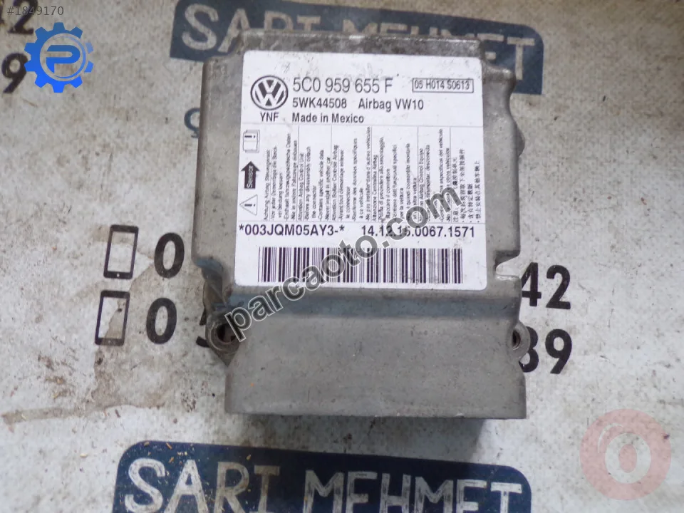 Volkswagen Jetta Airbag Beyni - Konya Selçuklu