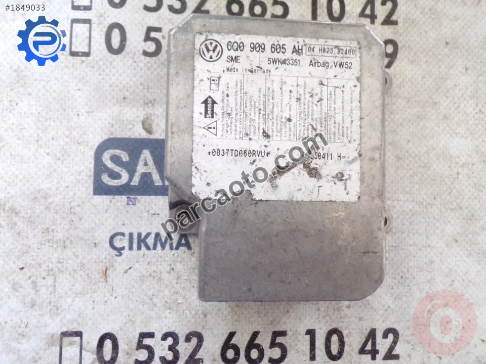 Volkswagen Caddy Airbag Beyni - Konya Selçuklu