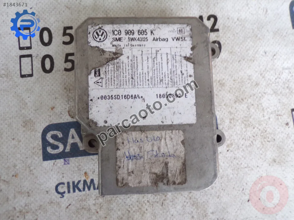 Volkswagen Polo Airbag Beyni - Konya Selçuklu
