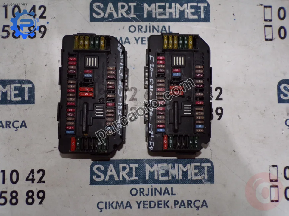 Çıkma bmw  3  f20 f21, f30, f31, f80 sigorta tablası 9224879