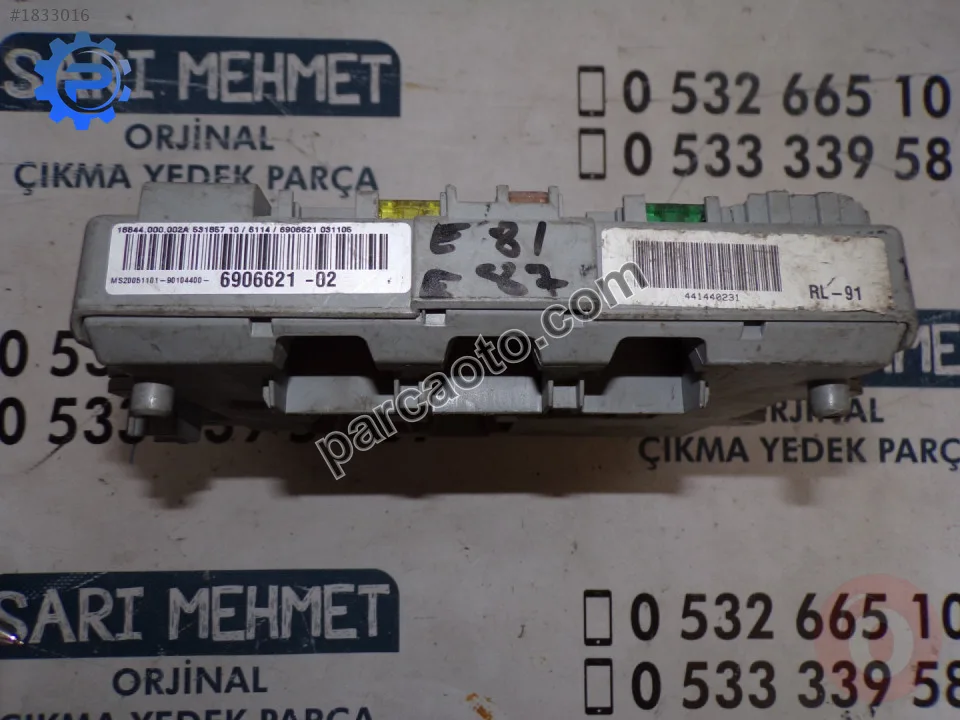 Bmw 3 Serisi Sigorta Kutusu - Konya Selçuklu