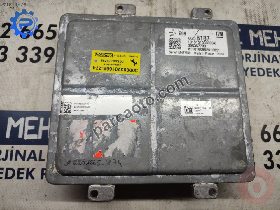 Çıkma opel motor beyni gm 5549 8187 , 395357783