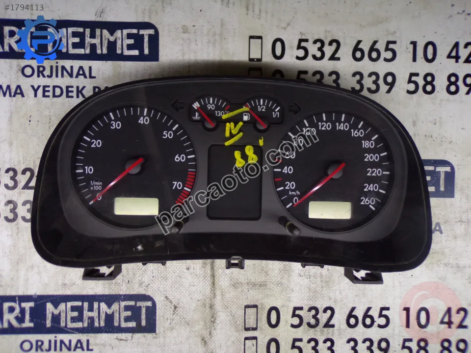 Volkswagen Golf Gösterge Paneli - Konya Selçuklu