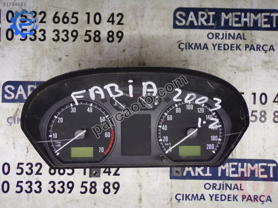 Skoda Fabia Gösterge Paneli - Konya Selçuklu