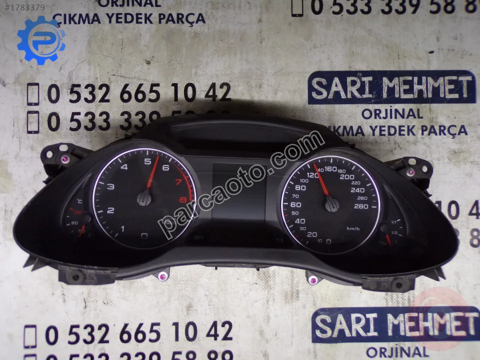 Çıkma audı a4 2010 çıkma hız gösterge saati 8k0 920 930 m