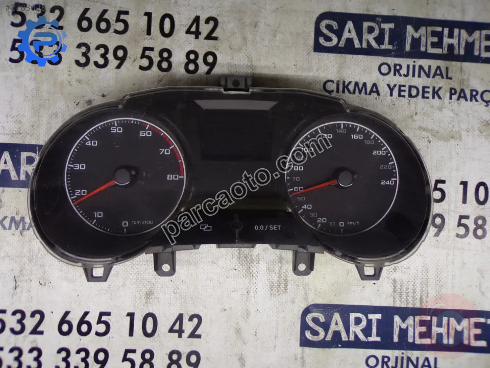 Çıkma seat ibiza 2012 km hız gösterge saati 6j0 920 804 , 6j