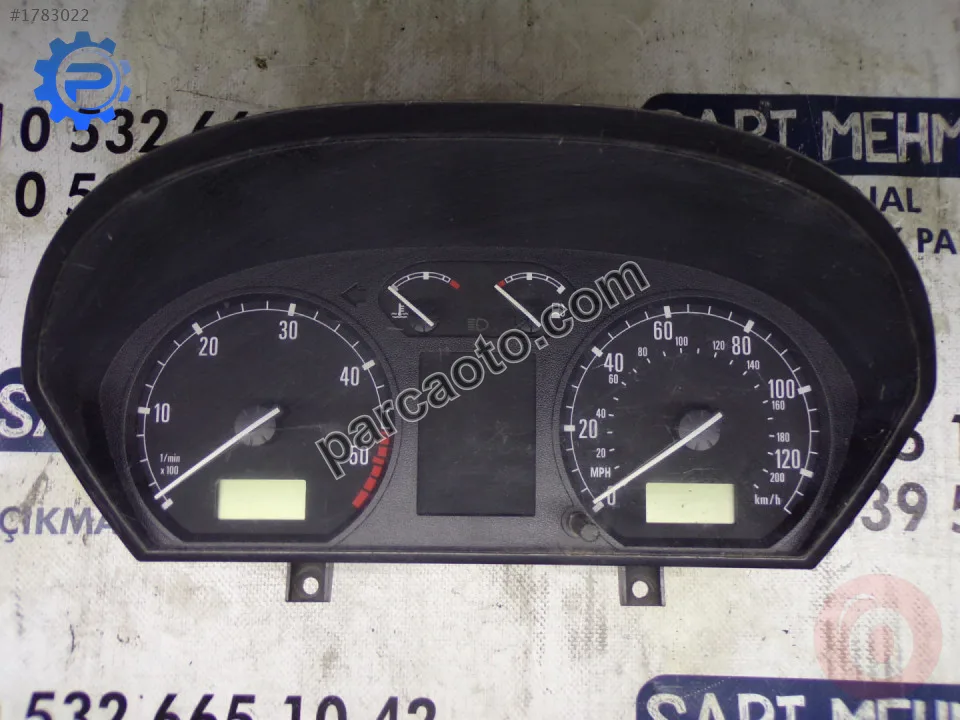 Çıkma skoda fabia 1999-2007 km hız gösterge saati 110080015
