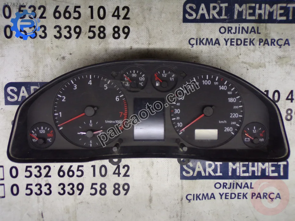 Audi A6 Gösterge Paneli - Konya Selçuklu