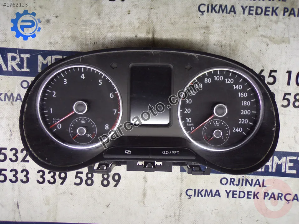 Çıkma vw polo km hız gösterge saati 6r0 920 870 , 6r0920870
