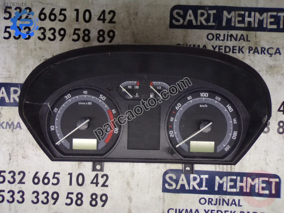 Çıkma skoda fabıa 2004-2007 km hız gösterge saati