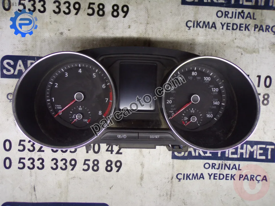 Çıkma vw polo 6c km hız gösterge saati 6c0 920 940 g , 6c092