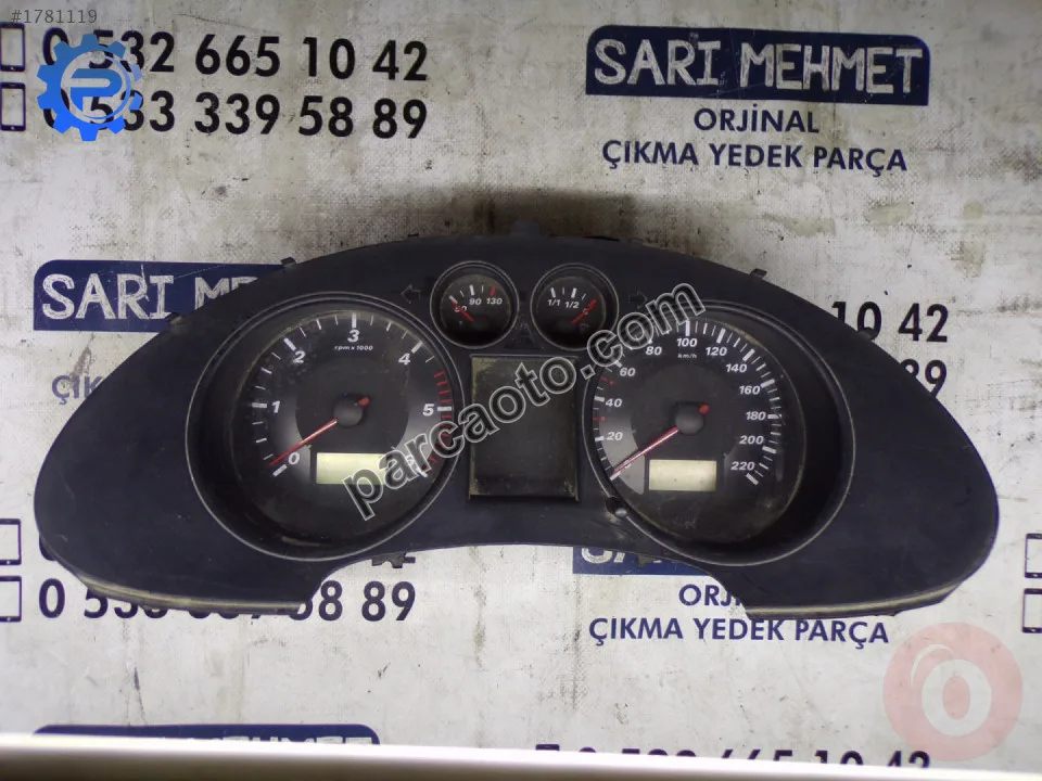 Çıkma seat cordoba 2002 - 2007 km hız gösterge saati