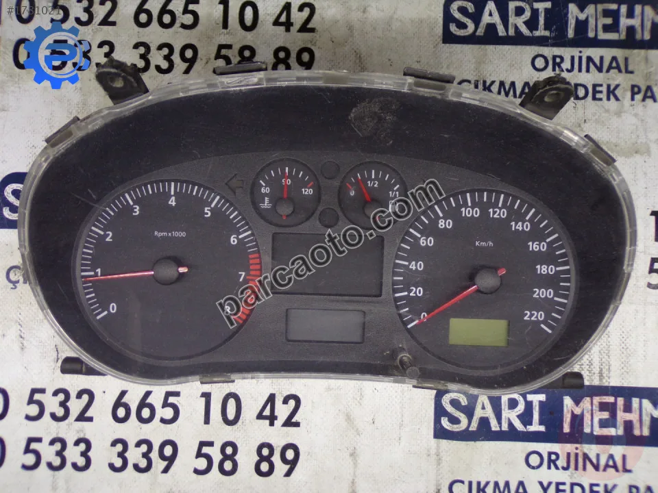 Çıkma seat ibiza km hız gösterge saati  6k0 919 272 d ,  6k0