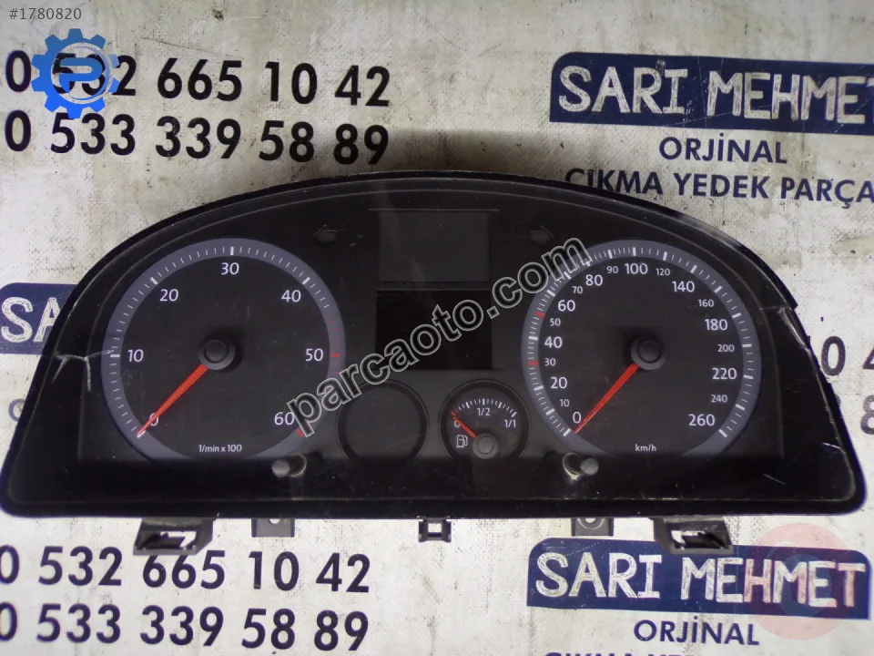 Çıkma vw caddy 2004-2011 km hız gösterge saati 2k0 920 843 c