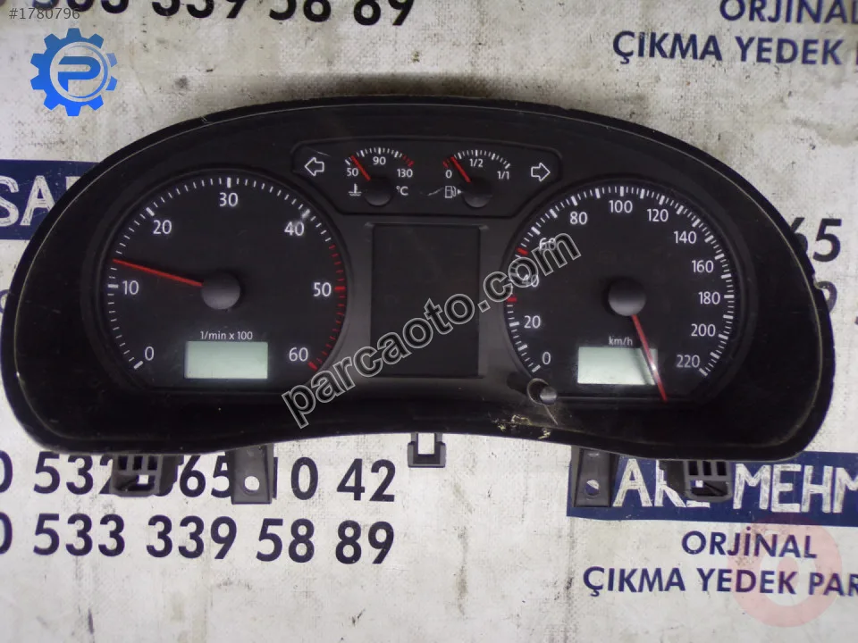 Çıkma vw polo km hız österge saati 6q0 920 825 , 6q0920825